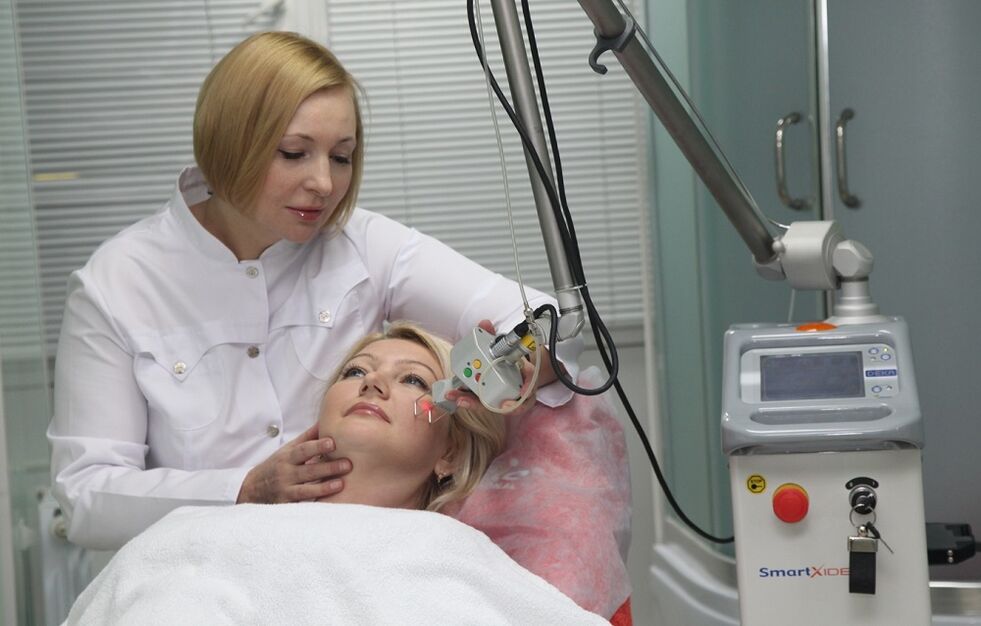 fractional laser skin rejuvenation procedure